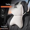 Tesla Headrest Lumbar Support Pillow for Model Y/Model 3 - Car Neck and Back Cushion