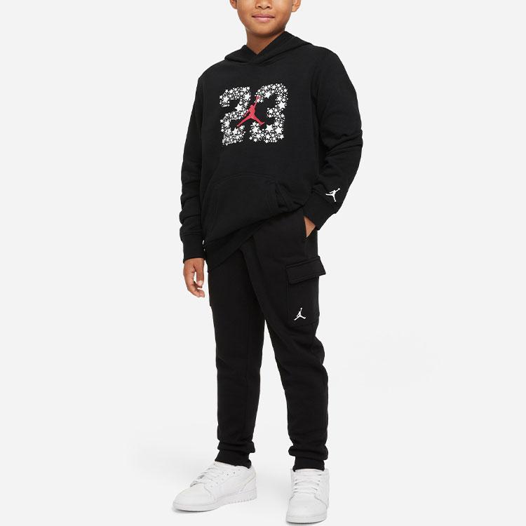 Jordan Kids Pullover Hoodie Kids Tops Black DX0339-010