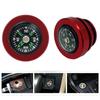 Eject Fire Missiles Button Cover Car Cigarette Lighter Plug Cover Dustproof Waterproof Compass Button Car Cigarette Lighter Plug