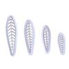 Fondant Cutters Baking Gadgets Peach Leaves Shaped DIY Gifts for Baking Lovers