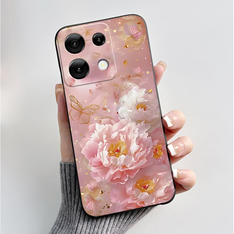 For Umidigi G9 5G G9A G9C G9T Case Fashion Butterfly Flowers Soft TPU Silicone Phone Back Cover for Umidigi G 9 9A 9C 9T Casing