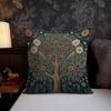 YOU FOUND ME William Morris Abstract Art Floral Design Throw Pillow Cover Home Decor, Vintage Tree Pillowcase Cover for Bed Sofa Living Room, Indoor