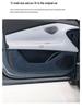 Lynk&Co Z10 Suede Door Kick Pads - Anti-Dirty, Anti-Kick Interior Protectors