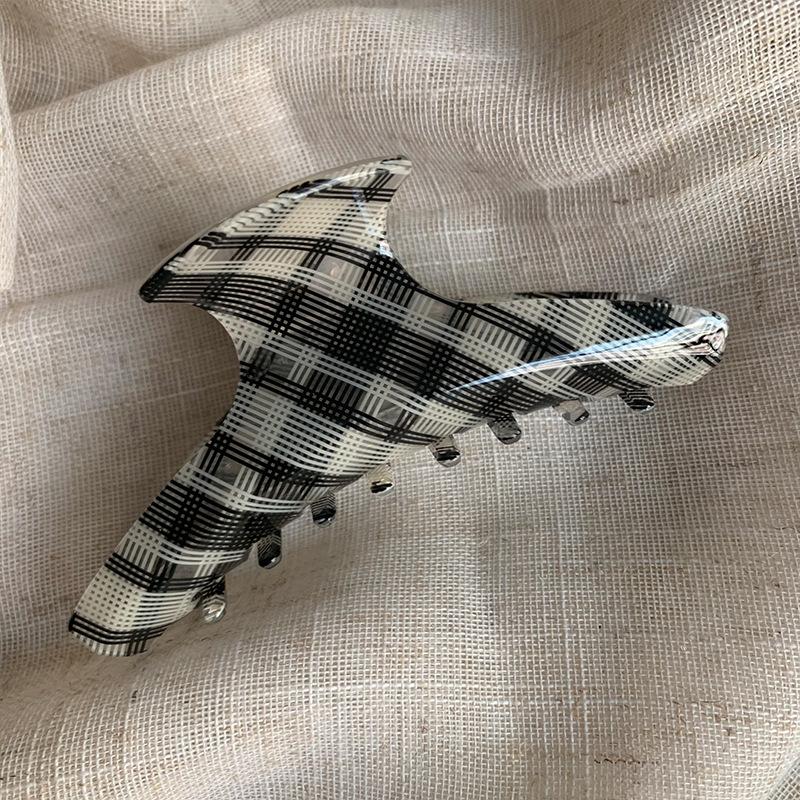 Elegante Karoserie-Serie Acryl-Haarklammer Klassische Retro-Haarklammern Trendige Pferdeschwanz-Haarklammern Für Damen Mädchen Haarschmuck