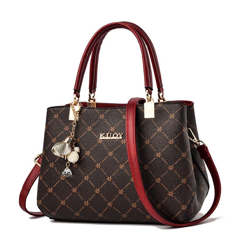 New Bag, Large Capacity Women's Handbag, Stylish and Versatile, Single Shoulder Crossbody Bag