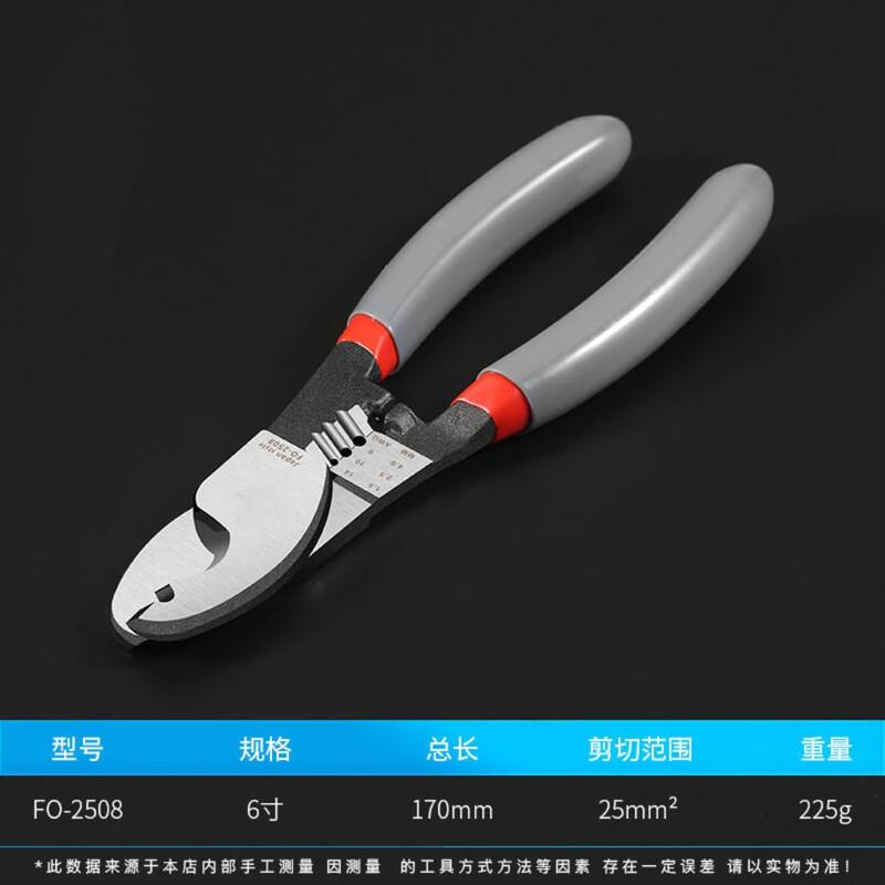 WEDO 6-inch Multi-function Cable Shears CN plug (adapter included)