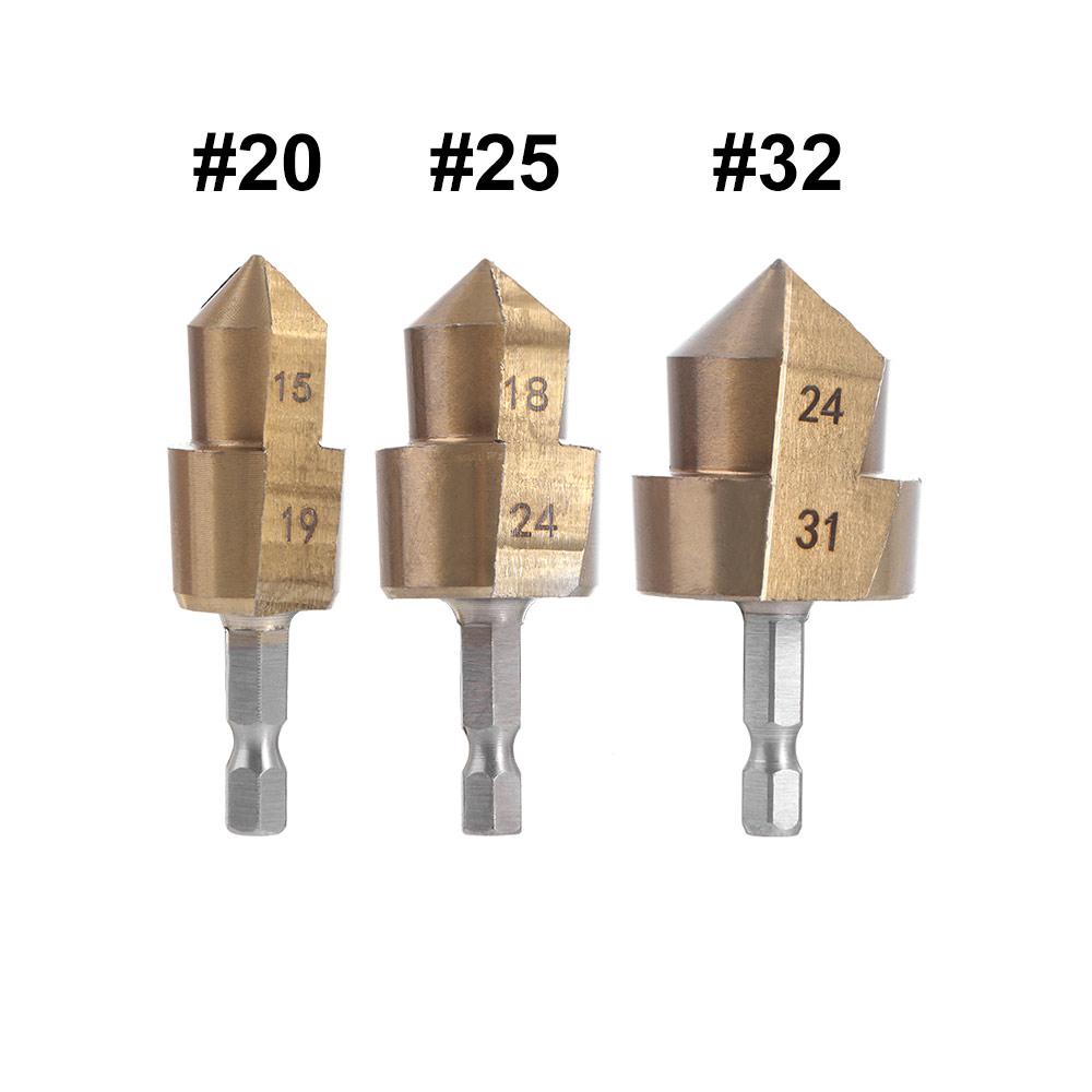 PPR Water Pipe Fitting Reamer Punching Pipe Reaming Drill Bits  Plastic PPR PVC