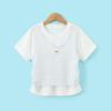 Girls' Fake Two-Piece Short Sleeve T-Shirt