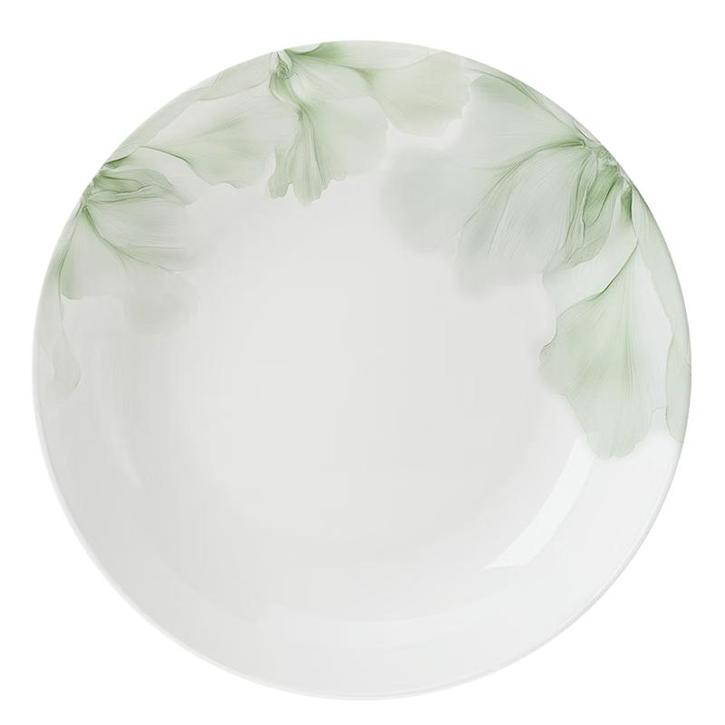 NINE CRANES Jingdezhen Bone China Underglaze Dinner Plates