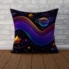 Space Holographic Pillow Case For Car Sofa Decorative Home Doublesided Print Plush Square Throw Pillow Cushion Cover