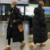 Thickened bread clothes, down cotton-padded clothes, women's loose medium and long winter coats, and new cotton-padded jackets.