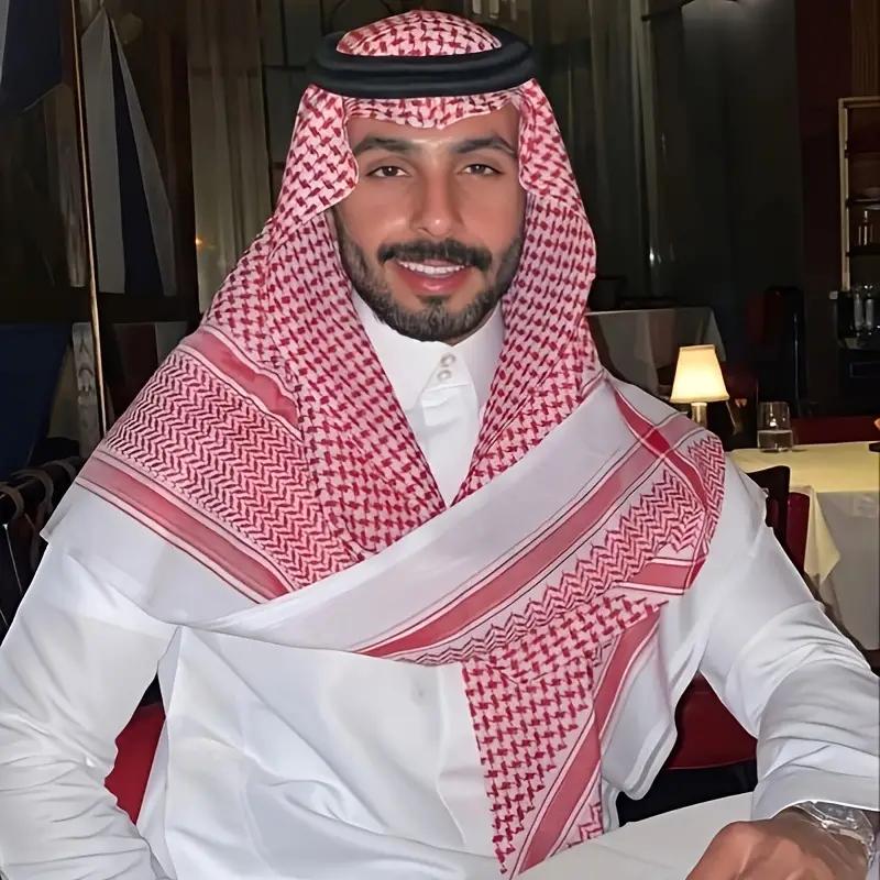 Cachecol Quadrado Listrado Clássico Lenço de Cabeça Turbante Casual Maduro Hijab Macio Casual Muçulmano Unissex Envolvimento de Cabeça 140cm*140cm