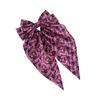 Festive Halloween Hair Accessory Bow Spring Clips for Women, Pumpkin Skeleton Ghost Hand Printed Clip Fabric Barrettes, Cute Horror Accessories