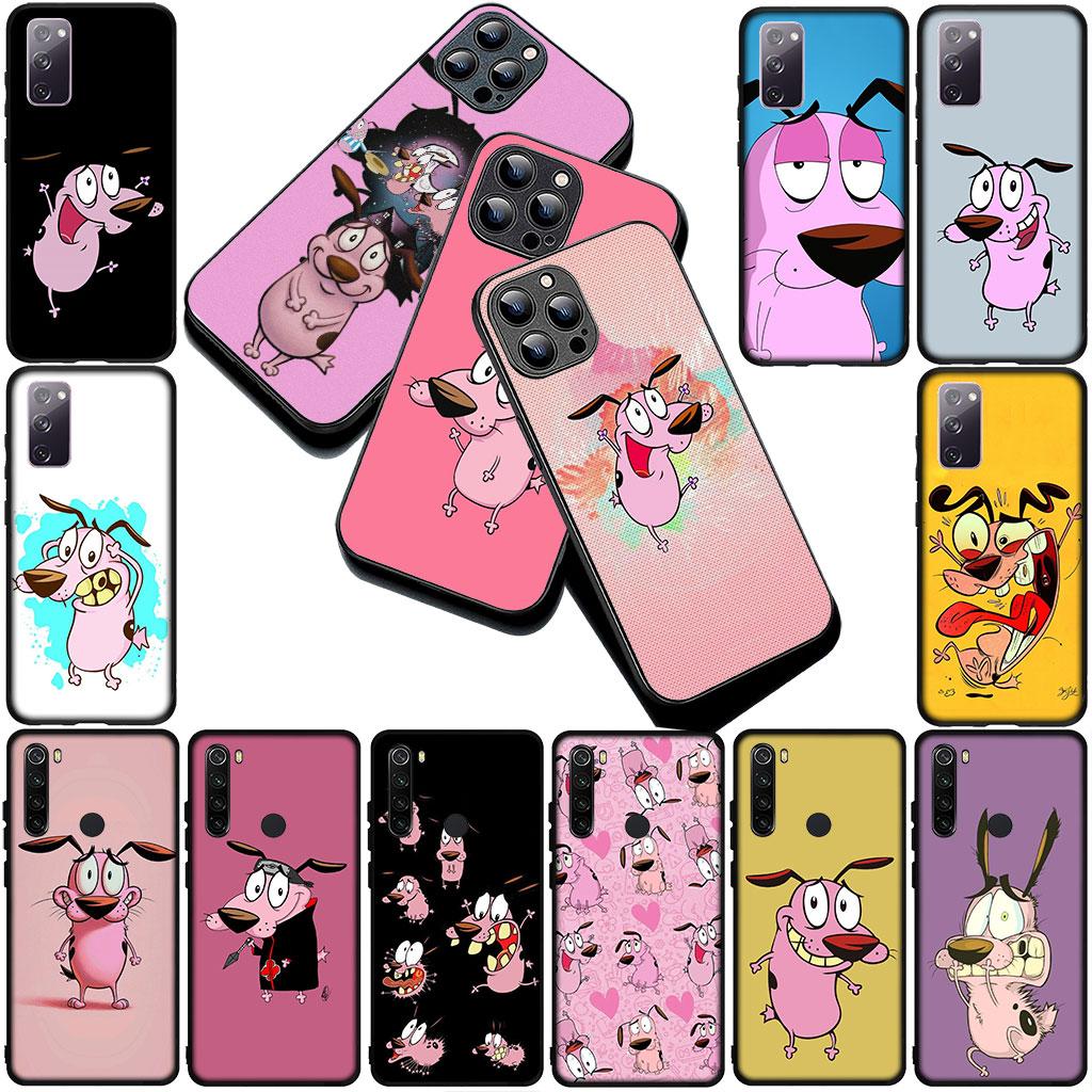 Phone Cover for Apple iPhone 17 Air 12 13 Pro Max Mini ProMax 7 + 8 Plus 7+ 8+ Soft Case Anime C-Courages C-Cowardlys Dog