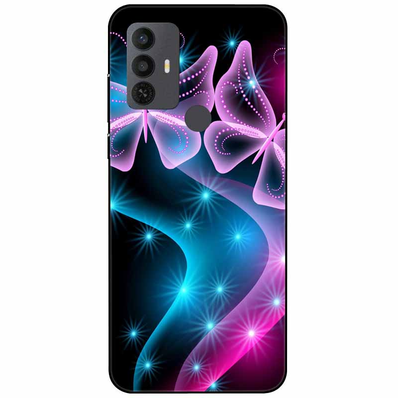 Für TCL 30 SE Hülle 305 6.52'' Silikon Weich Mode TPU Handyhülle für TCL 305 306 30SE Hülle 6165A Bumper Funda für TCL30SE 405