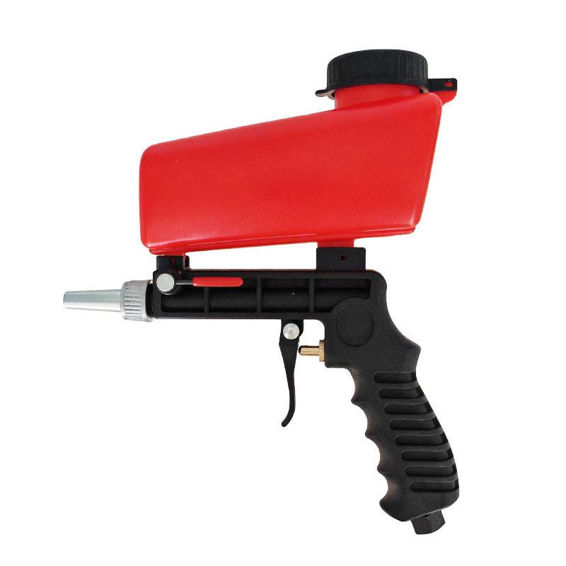 Portable DIY Gravity Feed Sandblaster Kit for Rust Prevention and Removal