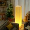 1/12 Dollhouse Simulation Led Floor Lamp Model Dollhouse Living Room Bedroom Decoration Dolls House Micro Scene Ornament