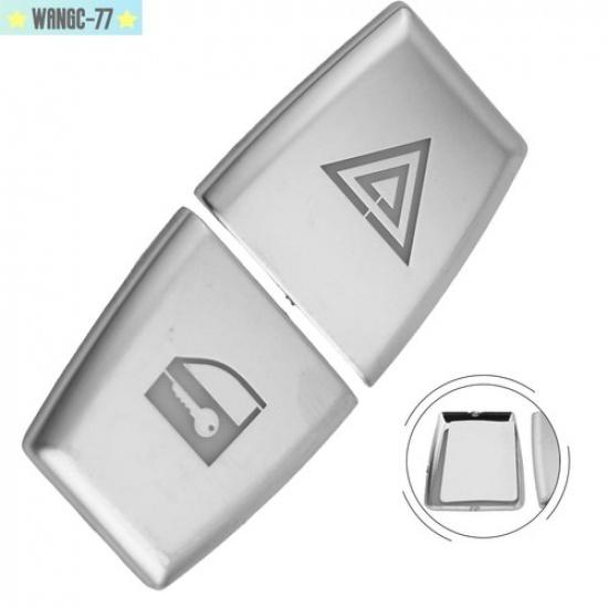 Car Light Switch Button Cover Sticker Trim For BMW E70 E71 E84 E60