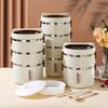 Large Capacity Multi-Layer Lunch Box Food Grade Insulated Food Container  Kitchen Supplies