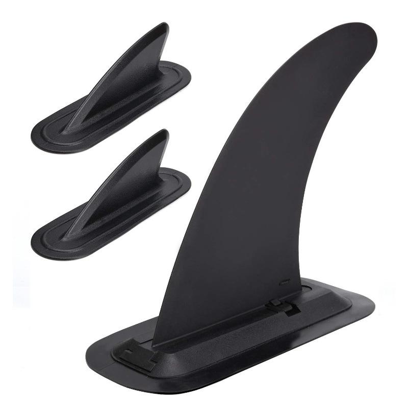 Inflatable SUP Paddleboard Slide-in Fishtail Fin - Removable Water Diverter