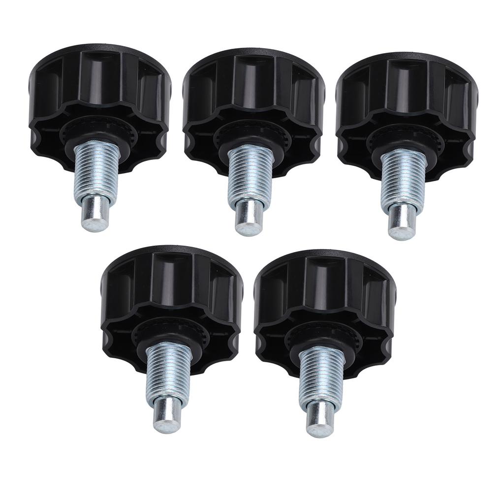 5PCS Pull Pin Knob Spring Loaded Handle Fast Installation for M18 Exercise Bike Fitness Equipment