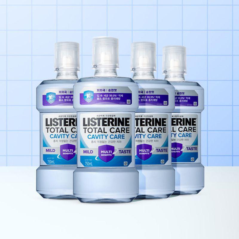 LISTERINE Total Care Cavity 750mlx4 Listerine Total Care Cavity 750mlx4