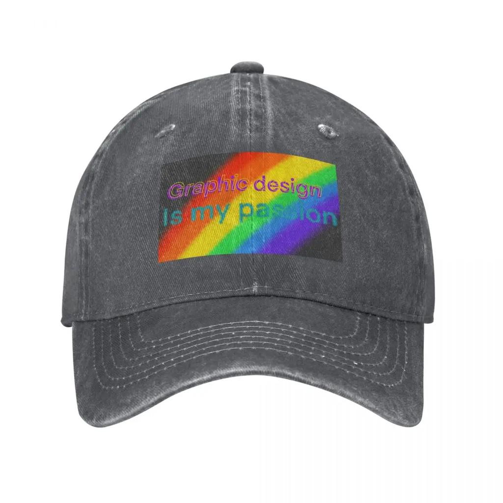 Graphic design is my passion Baseball Cap Horse Hat luxury Women cap Trucker Cap Hat Baseball Womens Golf Clothing Unisexs