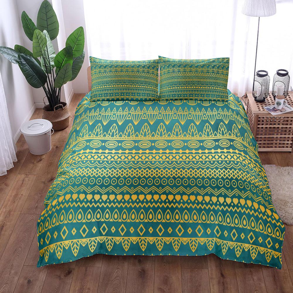 

Комплект постельного белья для мальчиков в стиле барокко Mandala Vintage Mansion Duvet Cover Set King Queen Double Full Twin Single Size Boys 140x200cm