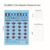 Cross Delta 1/48 LINEJET Korean War ROKAF F-51 Mustang Plastic Model Decal Set CDLJ48002T