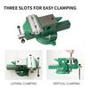 652F 2Pcs Vise Jaw Pad Soft Vise Jaw Pad Aluminum Multipurpose Jaw Protect