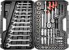 Yato Wrench Set 1/4"", 3/8"", 1/2" 111 Pcs. 38831
