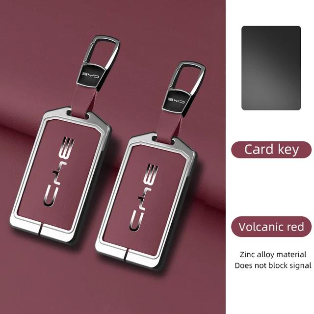 Auto NFC-Karte Smart Key Hülle Etui Halter Anhänger Für BYD Atto3 Yuan Tang EV Han Qin Song Plus DMi Dolphin S7 S6 L3 M6 F3 F0 Schlüsselanhänger