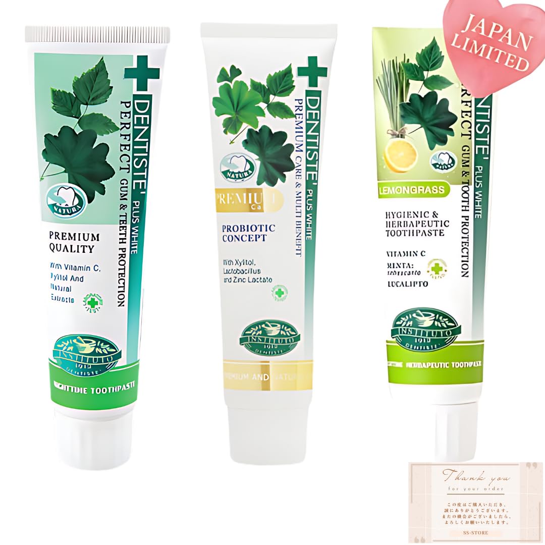 

[Trial] Dentis Toothpaste 100g (Mint, Lemongrass, Pro-B) with card. Treats bad breath with a refreshing flavor.