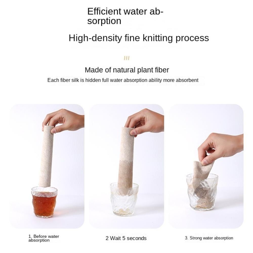 5Bag Absorbent Loofah Plant Fiber Rag Oil Absorbing Microfiber Cleaning Cloth Kitchen Rag  Kitchen