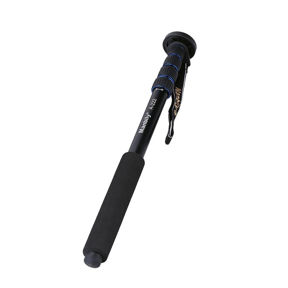 Telescopic Adjustable Portable Aluminium Alloy Photography DSLR Camera Camcorder Monopod Unipod Pole Walking Stick for