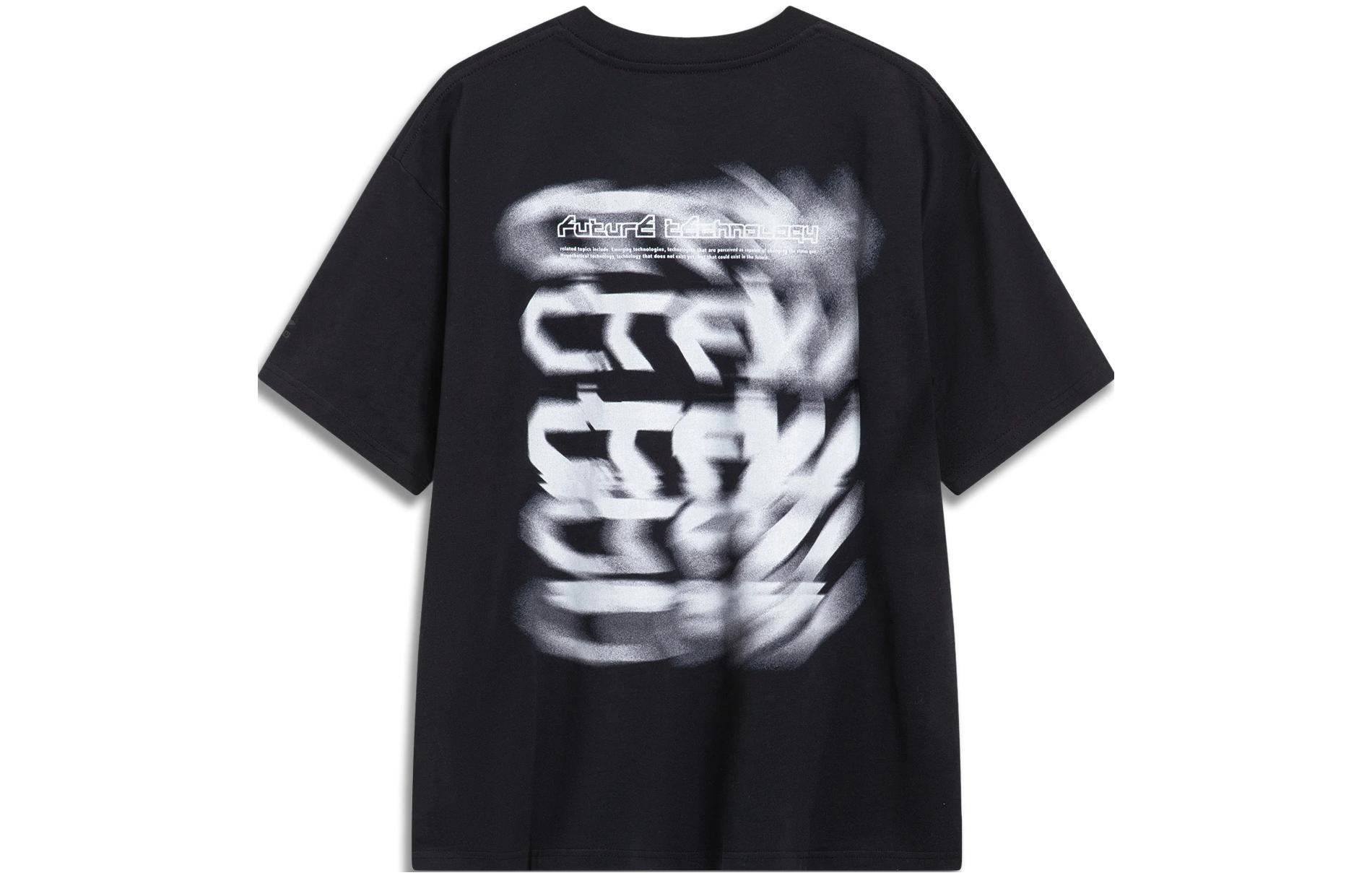 Li Ning CF Tracing T Shirt Unisex Black AHST739-1 S
