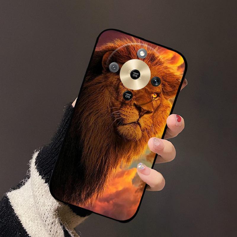 Für Honor X9D X70 Magic8 Lite Hülle Mode Niedlicher Astronaut Silikon Weiche TPU Rückseite Für Honor Magic 8 Lite Stoßfest Fundas