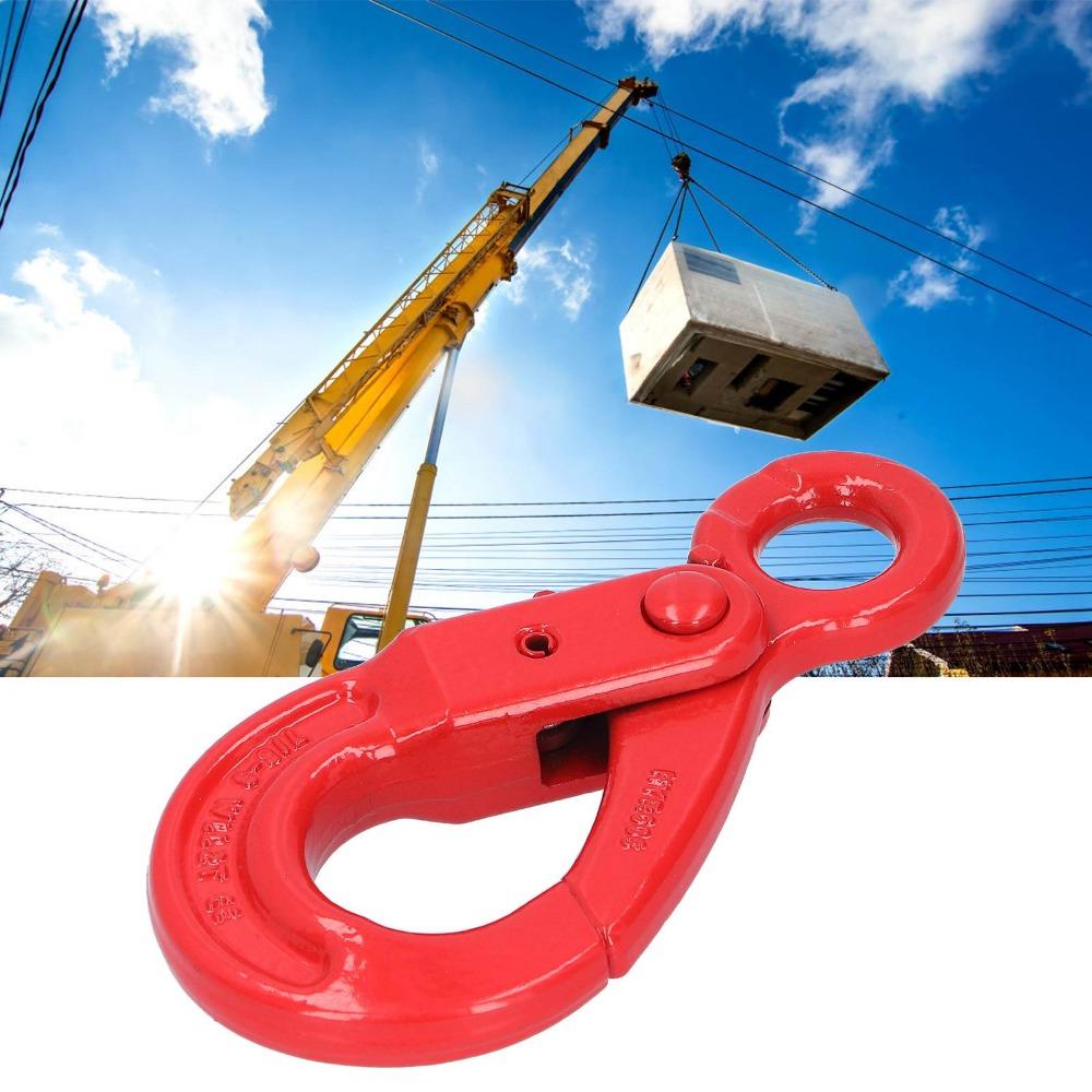 Safety Lock Lifting Rigging Hooks SelfLocking Towing Hooks Slip Hook Construction Lifting