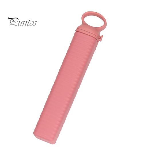 

Выдвижной лоток для кубиков льда, портативный треугольный барный холодильник, легко вынимаемый, не содержащий бисфенол-А, летний холодильник, форма для приготовления льда для коктейлей и виски, кухонные принадлежности розовый