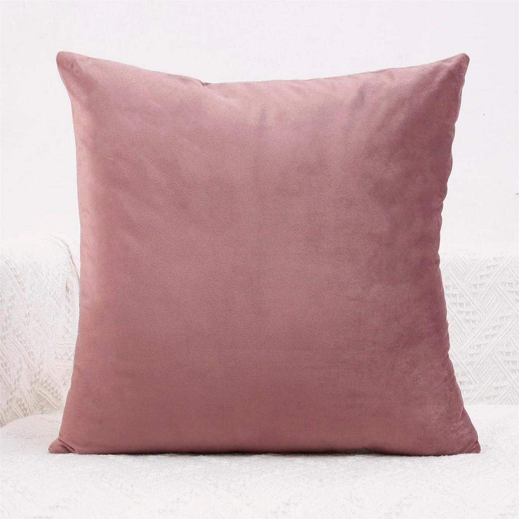 New Fashion Twill Velvet Pillow Cover Modern Simple Solid Color Pillow Home Living Room Sofa Bedroom Cushion Cover