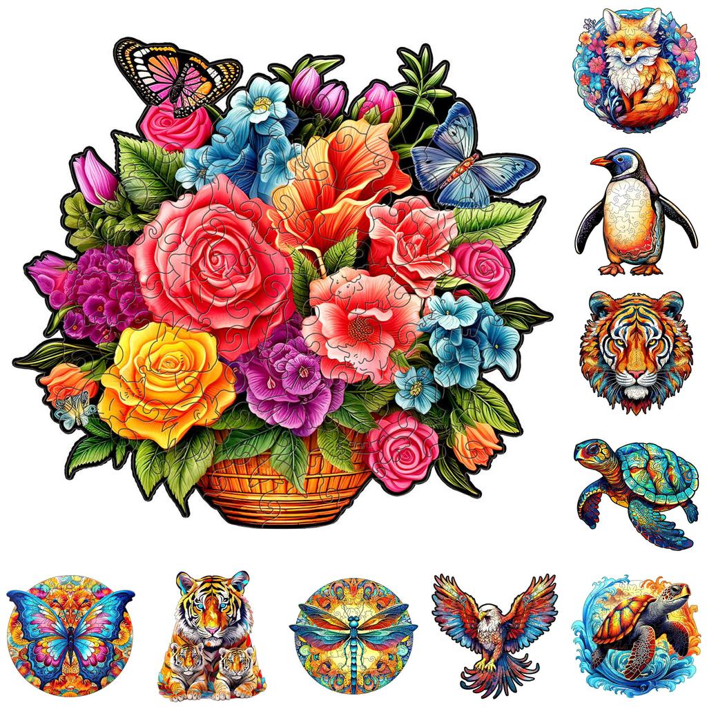 Wooden Friendly Eco Bird Puzzle With Diy Design For Children Enthusiasts Toys