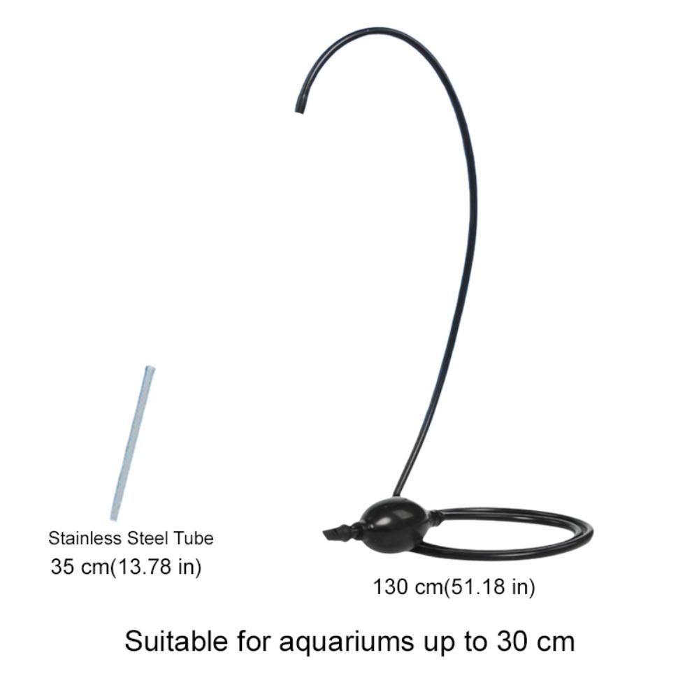 Manuelles Aquarium-Siphon-System Effizienter Fischbeckenreiniger Ökosystem-Becken