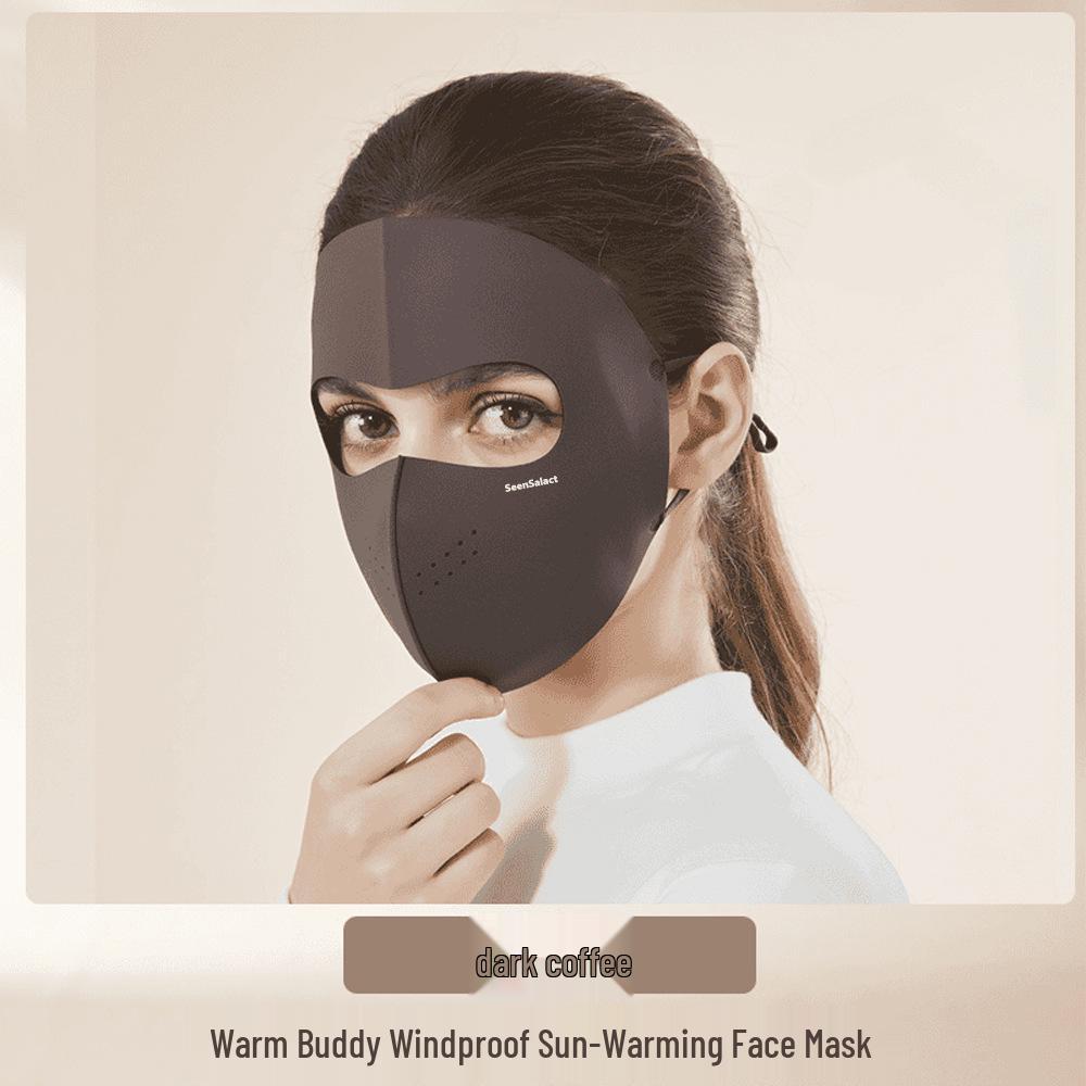 

Women s Fleece-Lined Cycling Face Mask - Full Face, Warm, Autumn/Winter