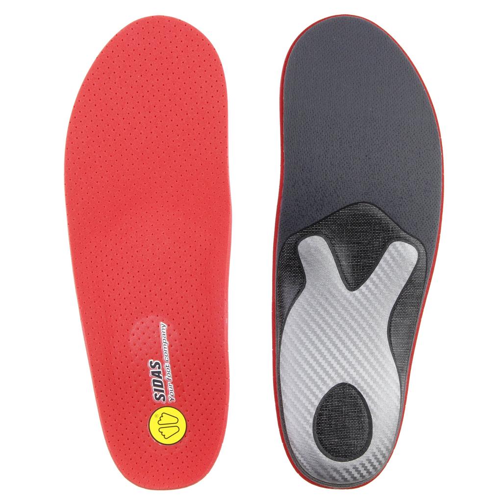 SIDAS Winter Plus Pro Insoles for Skis and Size M Red Snowboards, (25.0cm-26.5cm), (Product Code 20110362)