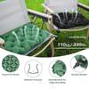 Inflatable Seat Cushion,Portable Lightweight Travel Air Sitting Pad,Moisture and Water Resistant Camping Chair Mat for Outdoor