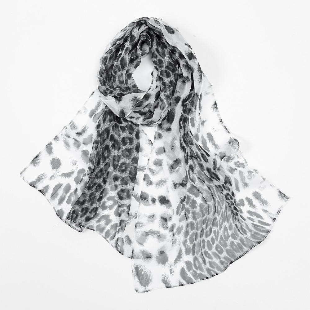 Elegant Design Chiffon Scarf Print Pattern Sun Protection Scarf New Shawl Wrap  Women Wear