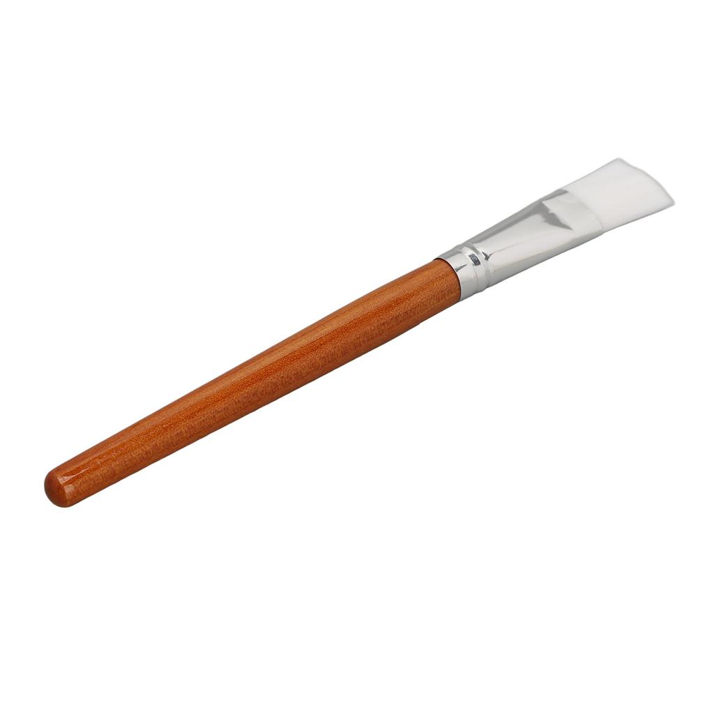 5pcs Wooden Handle Facial Mask Brush Professional Beauty Salon DIY Soft Hair Facial Mask Applicator