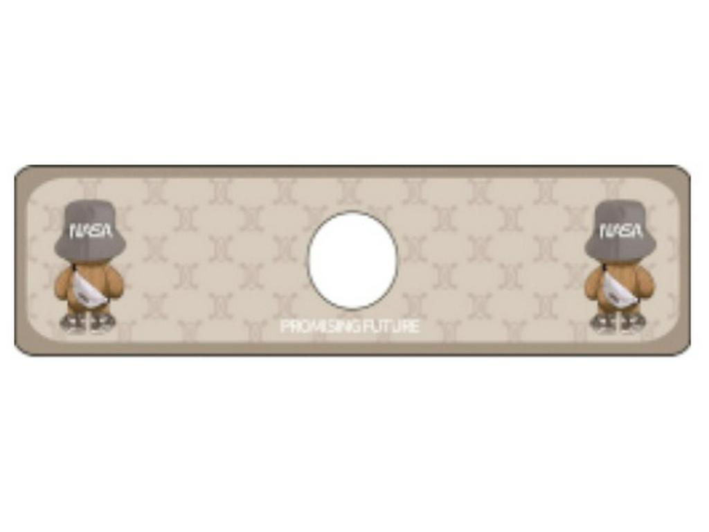 Fresh Diatomaceous Earth Faucet Mat - Wipeable Bathroom Countertop Drain Mat