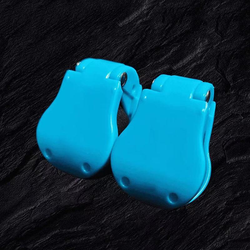 2PC Fishing Rod Fixed Clip Straps Fishing Pole Holder Compact Design Fishing Rod Fixer Wall Mounted Fishing Rod Holder