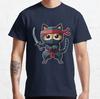 Ninja Cat Ginger Cat Ninja Kids Kid Ninja Pickledjo Cute Samurai Cat Funny TShirt 100 Cotton Printed Plus Size Mens Clothing